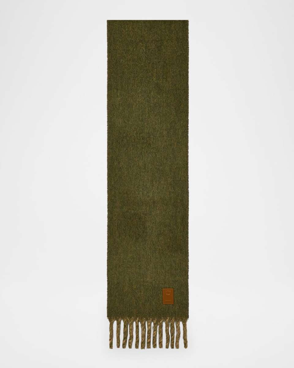 Double-Face Fringe Scarf